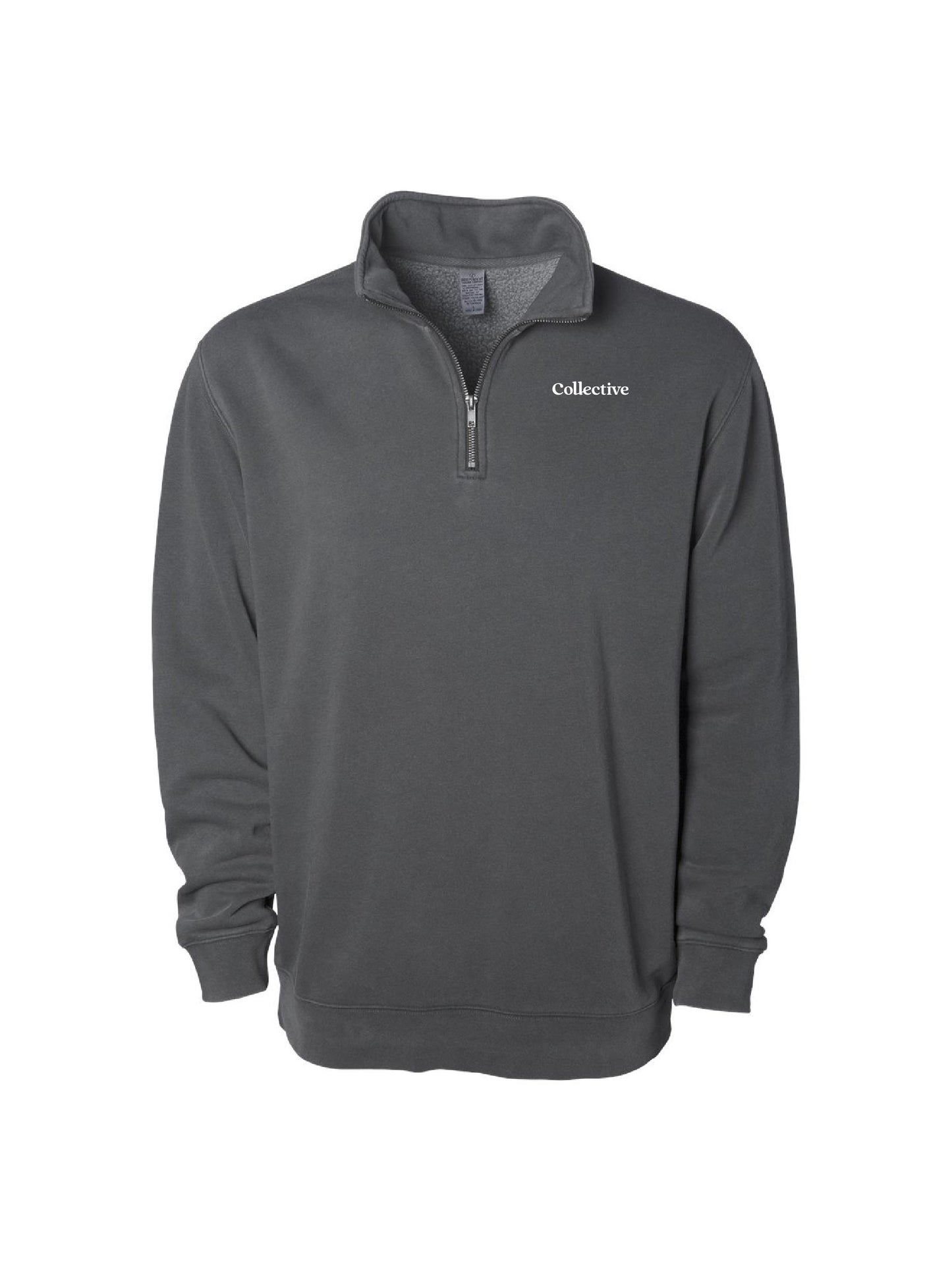GSC300. Independent Trading Co. Unisex Pigment-Dyed Quarter-Zip Pullover