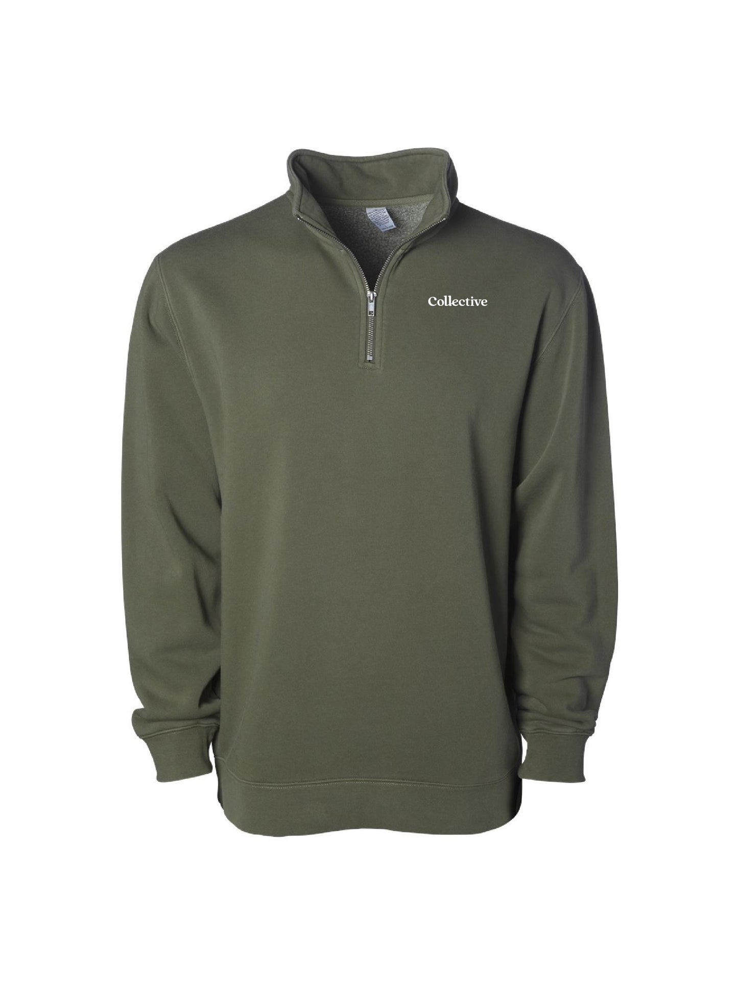 GSC300. Independent Trading Co. Unisex Pigment-Dyed Quarter-Zip Pullover