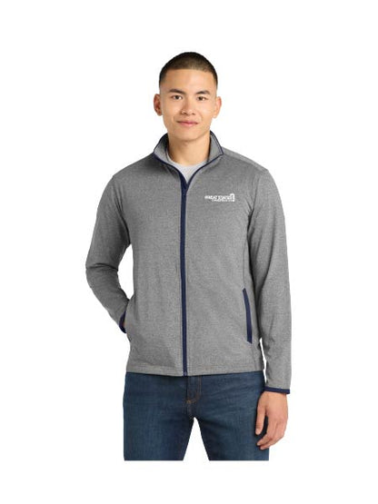 GSC219. Sport-Tek® Men's Sport-Wick® Stretch Contrast Full-Zip Jacket