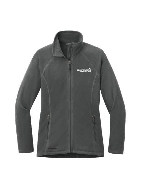 GSC130. Eddie Bauer® Ladies Full-Zip Microfleece Jacket