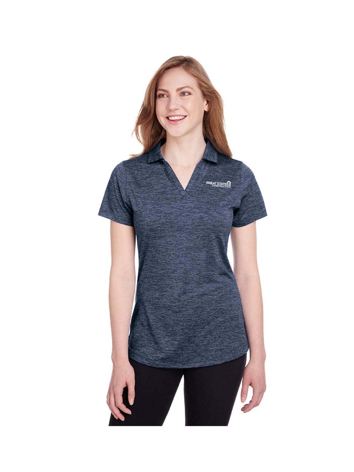 GSC101. Puma Golf Ladies' Icon Heather Polo