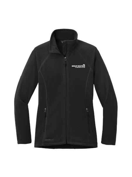 GSC130. Eddie Bauer® Ladies Full-Zip Microfleece Jacket
