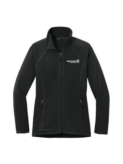GSC130. Eddie Bauer® Ladies Full-Zip Microfleece Jacket