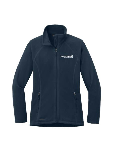 GSC130. Eddie Bauer® Ladies Full-Zip Microfleece Jacket