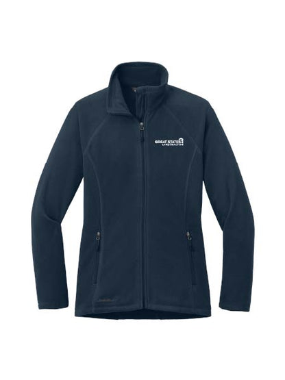 GSC130. Eddie Bauer® Ladies Full-Zip Microfleece Jacket