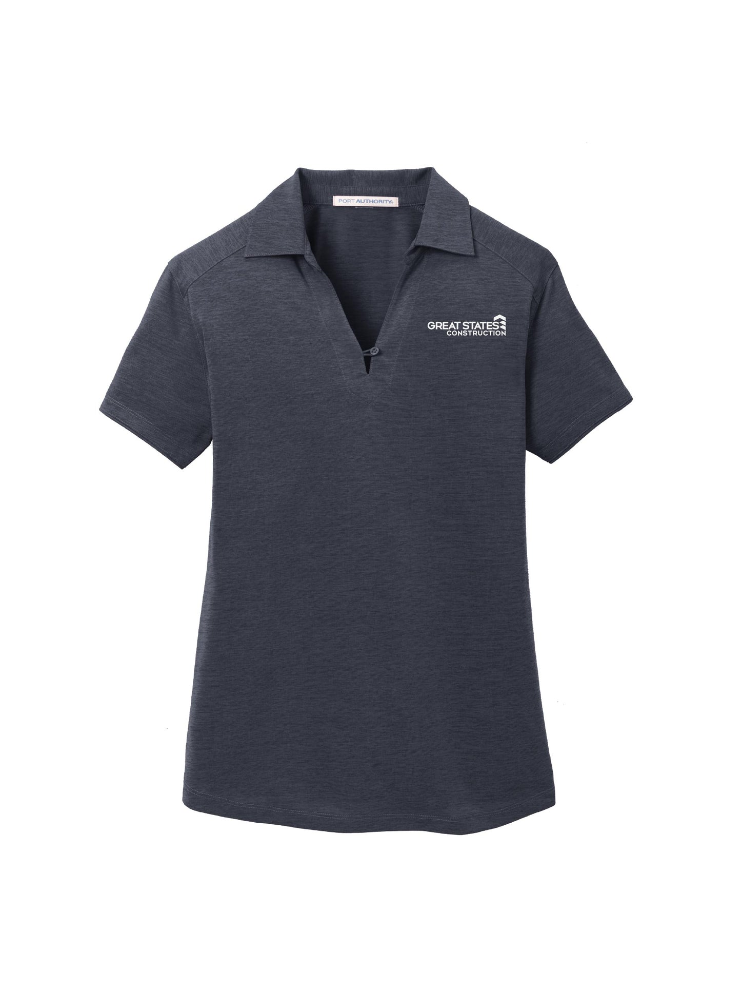 GSC102. Port Authority® Ladies Digi Heather Performance Polo Shirt