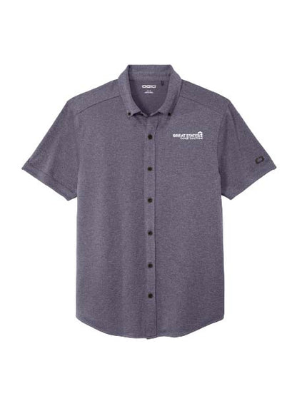 GSC232. OGIO® Gravitate Full-Button Polo