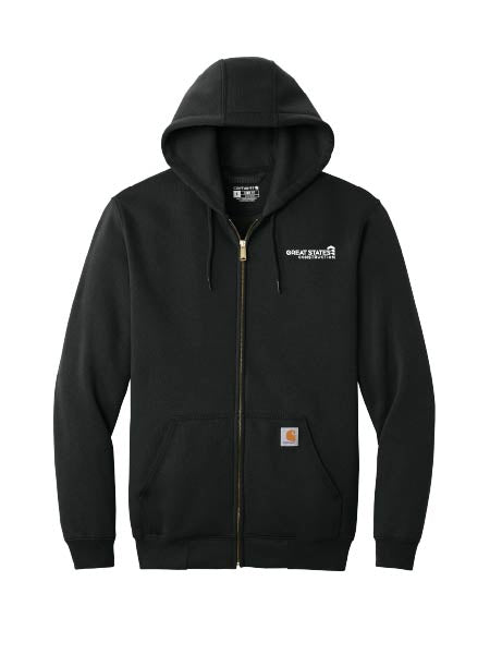 GSC237. Carhartt ® Midweight Hooded Zip-Front Sweatshirt