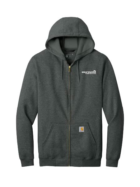 GSC237. Carhartt ® Midweight Hooded Zip-Front Sweatshirt