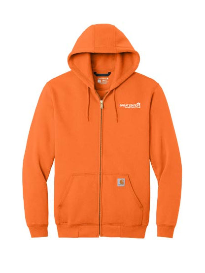 GSC237. Carhartt ® Midweight Hooded Zip-Front Sweatshirt