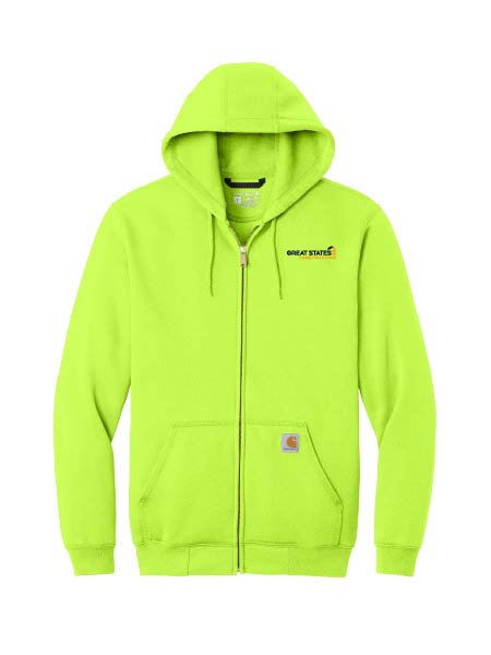 GSC237. Carhartt ® Midweight Hooded Zip-Front Sweatshirt