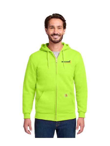 GSC237. Carhartt ® Midweight Hooded Zip-Front Sweatshirt