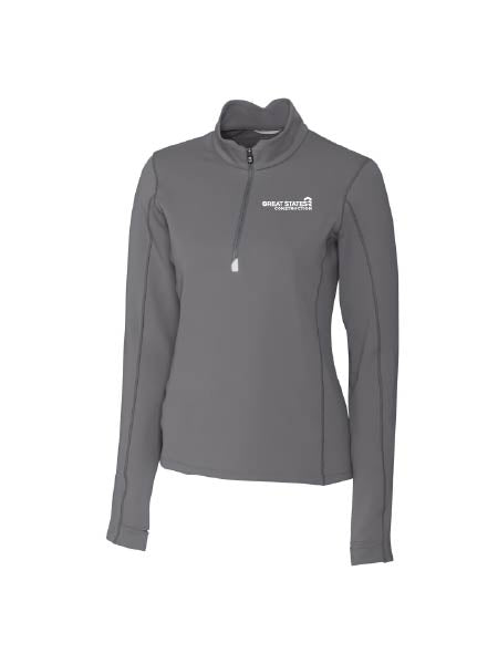 GSC132. Cutter & Buck Traverse Stretch Quarter Zip Women's Pullover