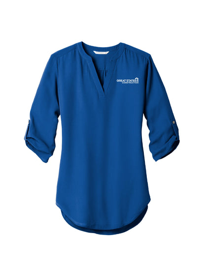 GSC105. Ladies Port Authority® ¾-Sleeve Tunic Blouse
