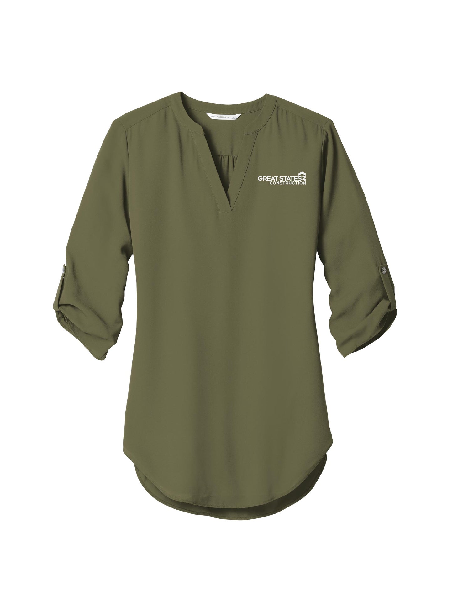GSC105. Ladies Port Authority® ¾-Sleeve Tunic Blouse