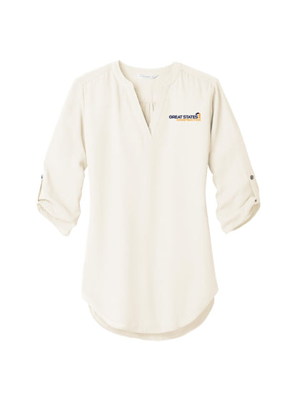 GSC105. Ladies Port Authority® ¾-Sleeve Tunic Blouse