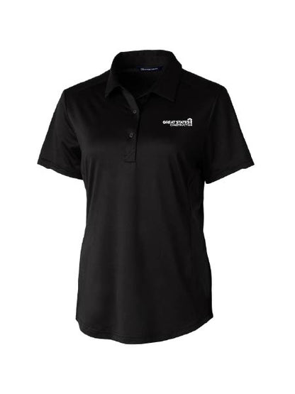 GSC134. Cutter & Buck Prospect Textured Stretch Women's Short Sleeve Polo