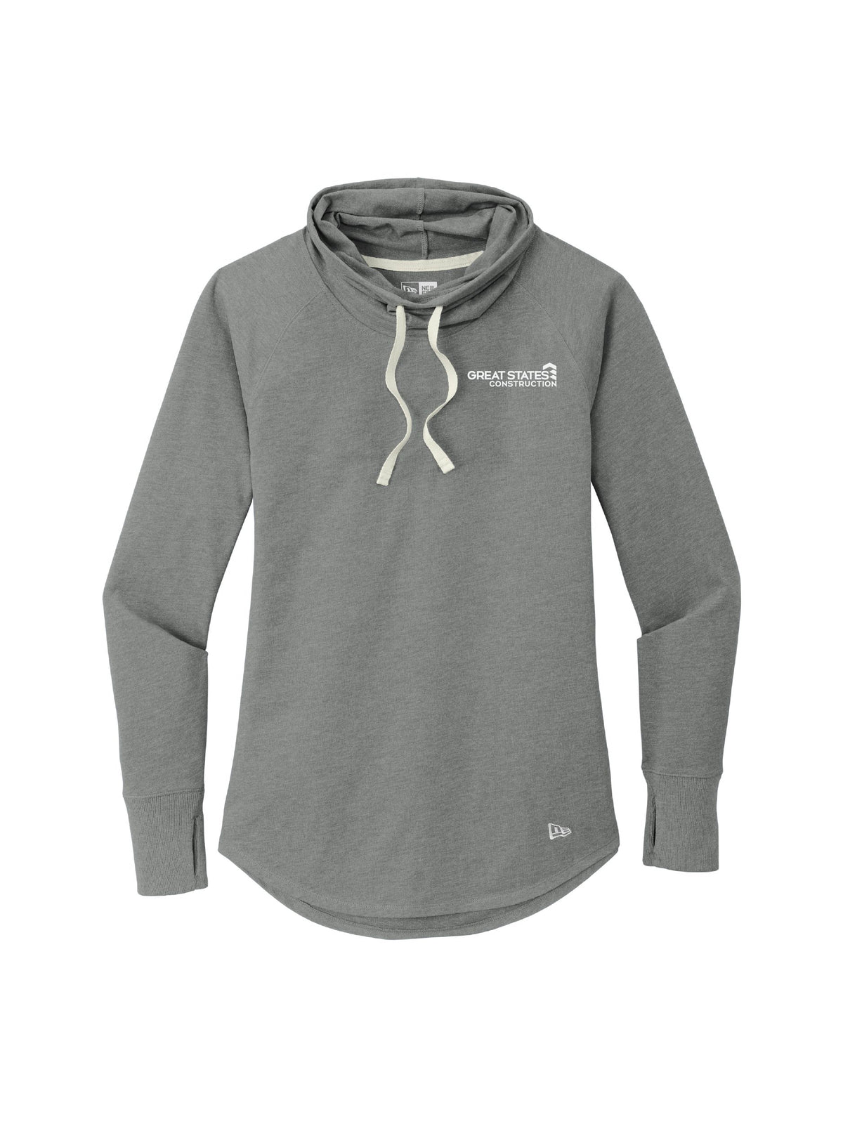 GSC111. New Era® Ladies' Sueded Cotton Blend Cowl Tee