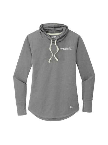 GSC111. New Era® Ladies' Sueded Cotton Blend Cowl Tee