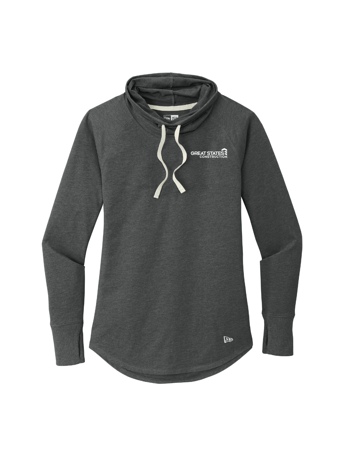 GSC111. New Era® Ladies' Sueded Cotton Blend Cowl Tee