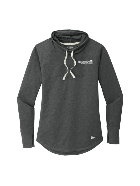 GSC111. New Era® Ladies' Sueded Cotton Blend Cowl Tee
