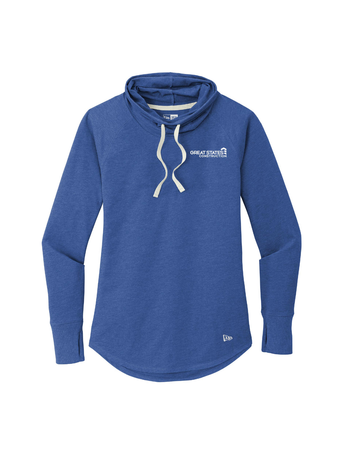 GSC111. New Era® Ladies' Sueded Cotton Blend Cowl Tee