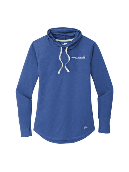 GSC111. New Era® Ladies' Sueded Cotton Blend Cowl Tee