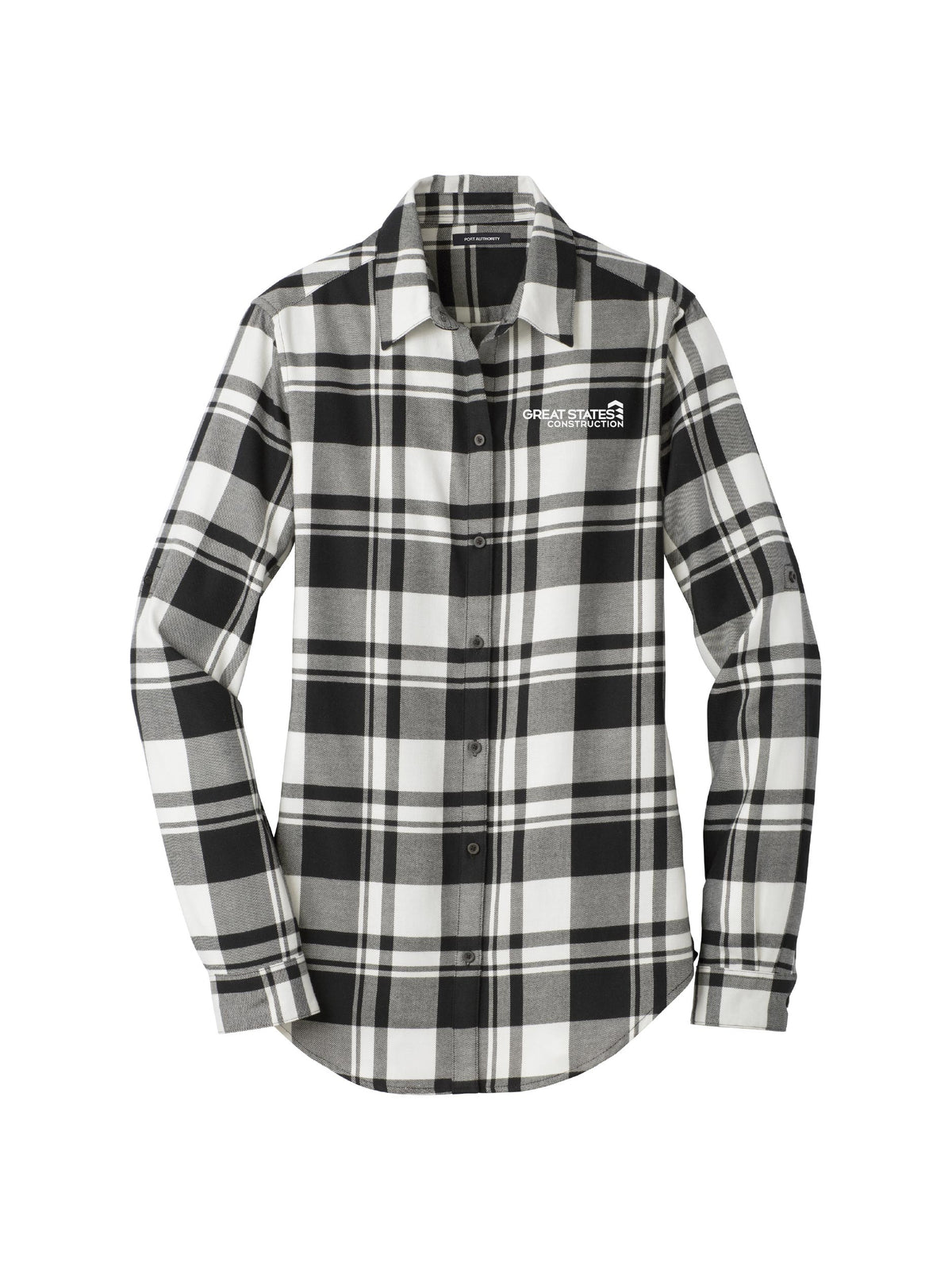 GSC114. Port Authority® Ladies Plaid Flannel Tunic
