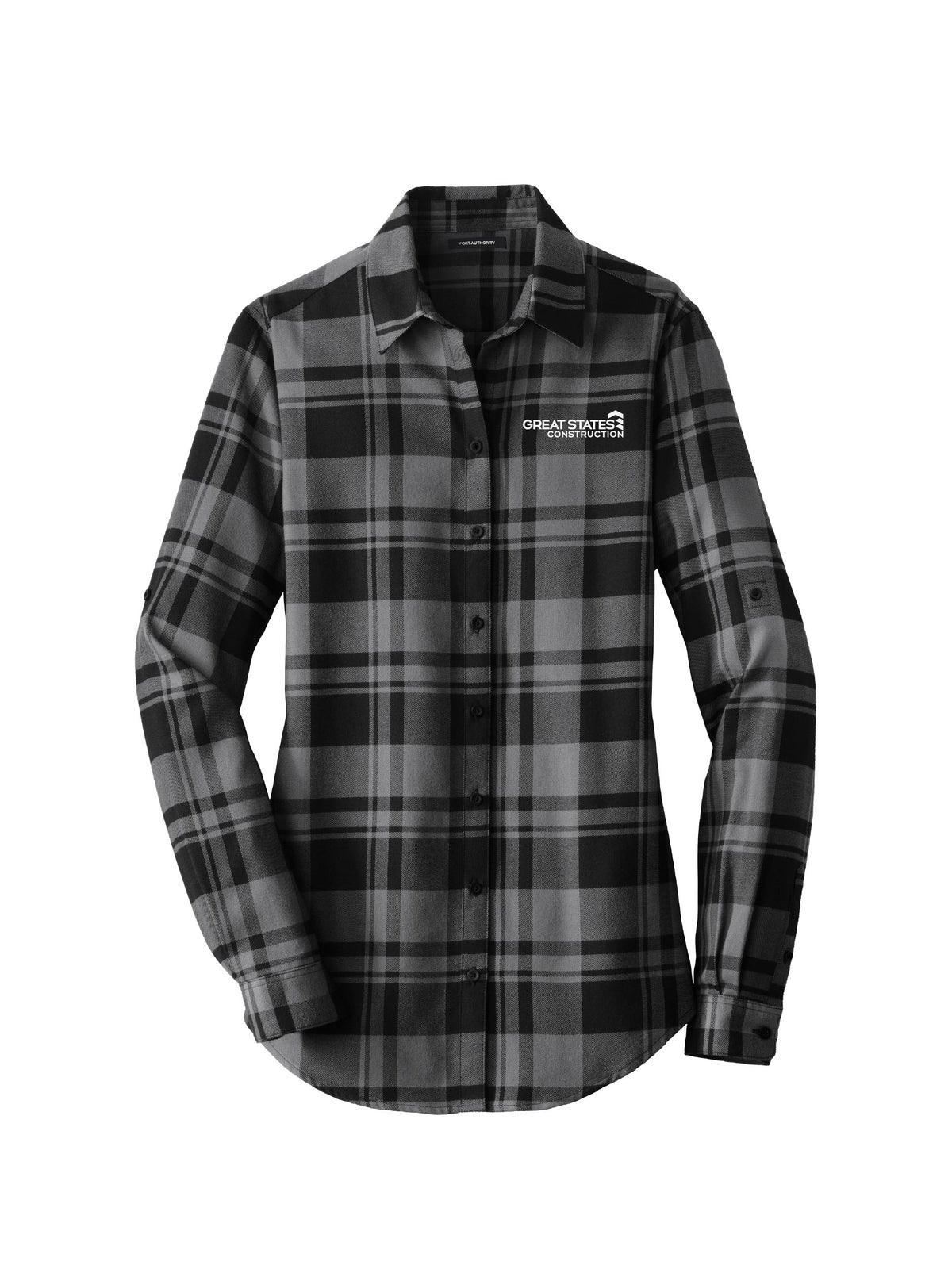 GSC114. Port Authority® Ladies Plaid Flannel Tunic