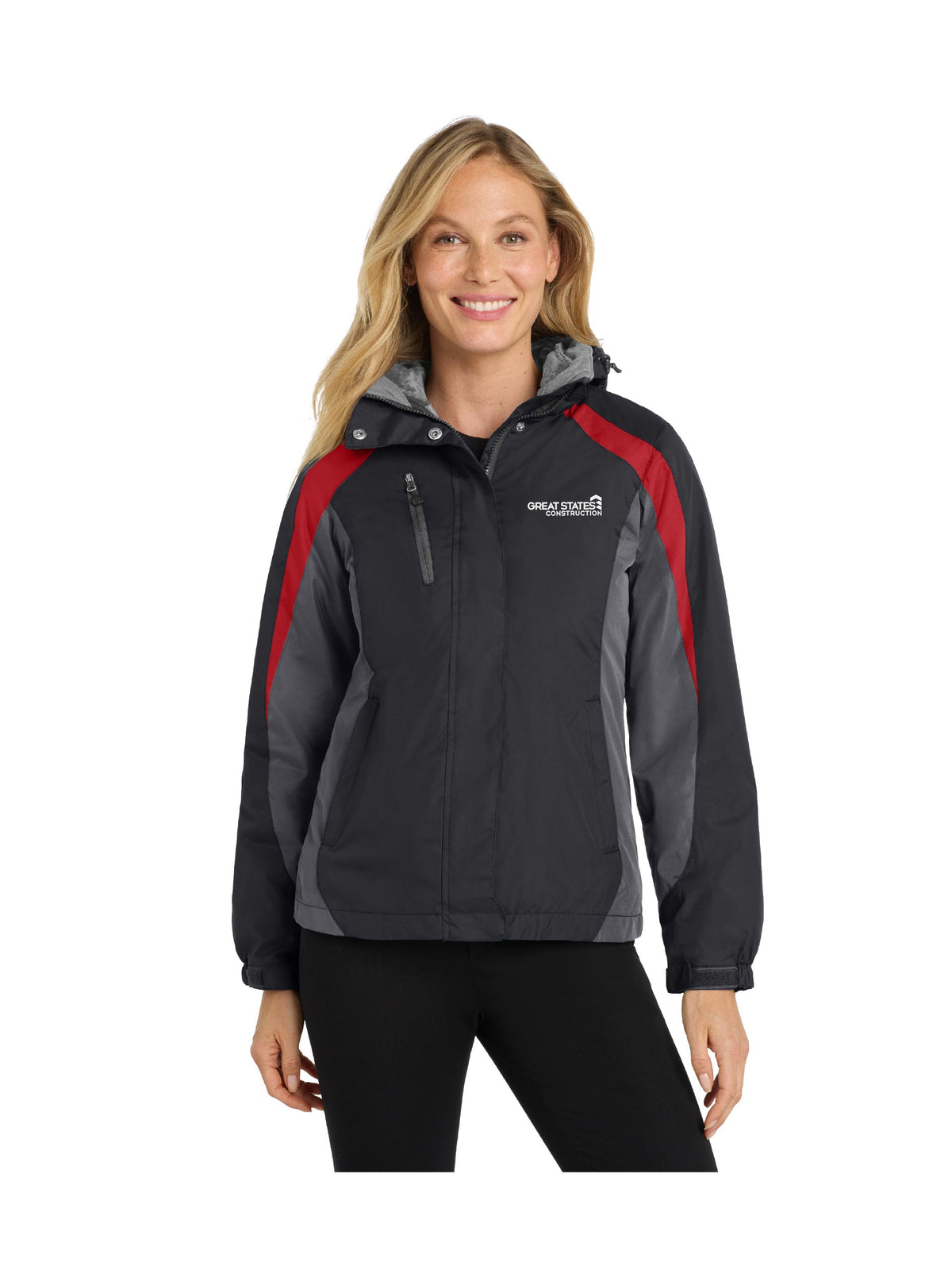 GSC120. Port Authority® Ladies Colorblock 3-in-1 Jacket
