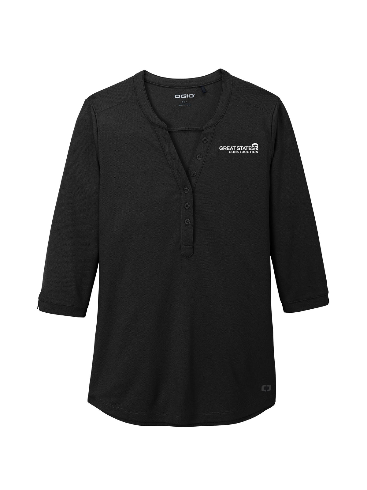 GSC121. OGIO ® Ladies Jewel Henley