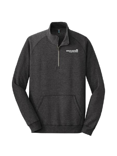 GSC207. District® Men's Lightweight Fleece 1/4-Zip Shirt