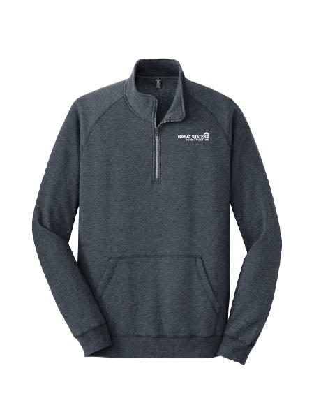 GSC207. District® Men's Lightweight Fleece 1/4-Zip Shirt