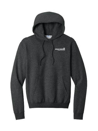 GSC211. Port & Company® Men's Core Fleece Hooded Sweatshirt