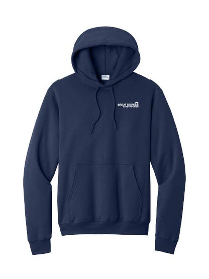 GSC211. Port & Company® Men's Core Fleece Hooded Sweatshirt