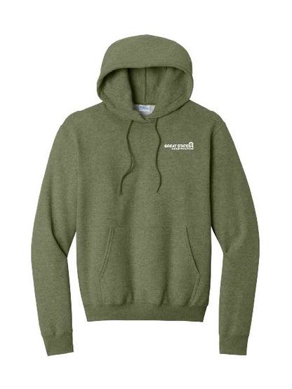 GSC211. Port & Company® Men's Core Fleece Hooded Sweatshirt