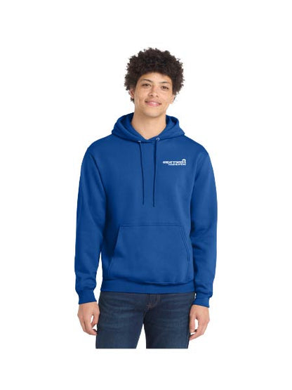GSC211. Port & Company® Men's Core Fleece Hooded Sweatshirt