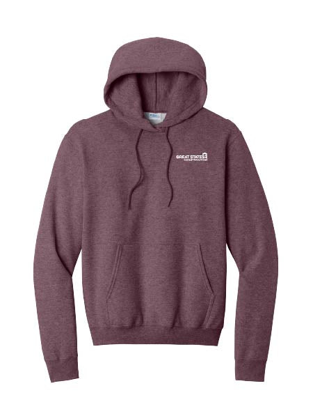 GSC211. Port & Company® Men's Core Fleece Hooded Sweatshirt