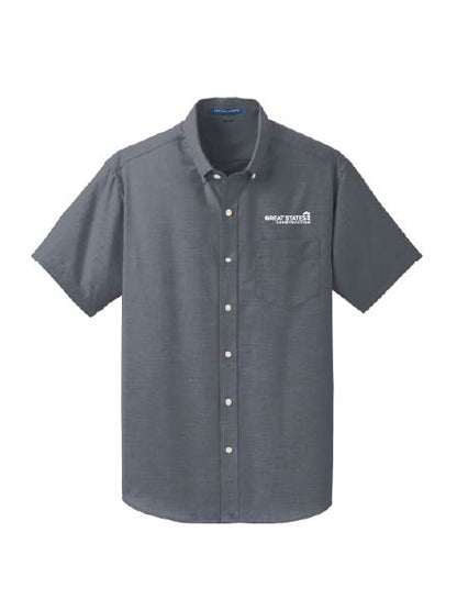 GSC213. Port Authority® SuperPro™ Short Sleeve Oxford Shirt