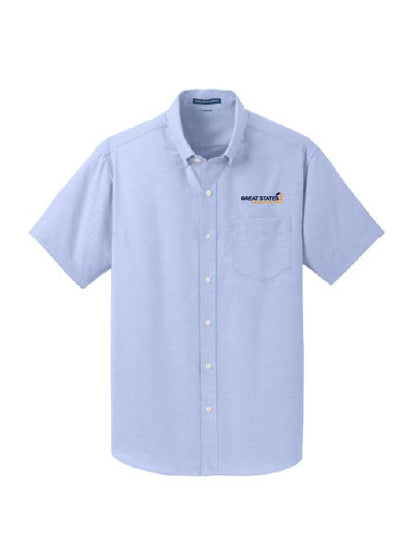 GSC213. Port Authority® SuperPro™ Short Sleeve Oxford Shirt