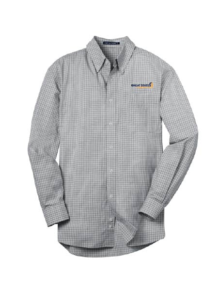 GSC214. Port Authority® Plaid Pattern Easy Care Shirt