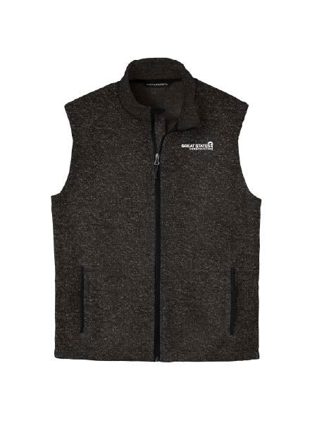 GSC216. Port Authority® Men's Sweater Fleece Vest