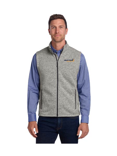 GSC216. Port Authority® Men's Sweater Fleece Vest