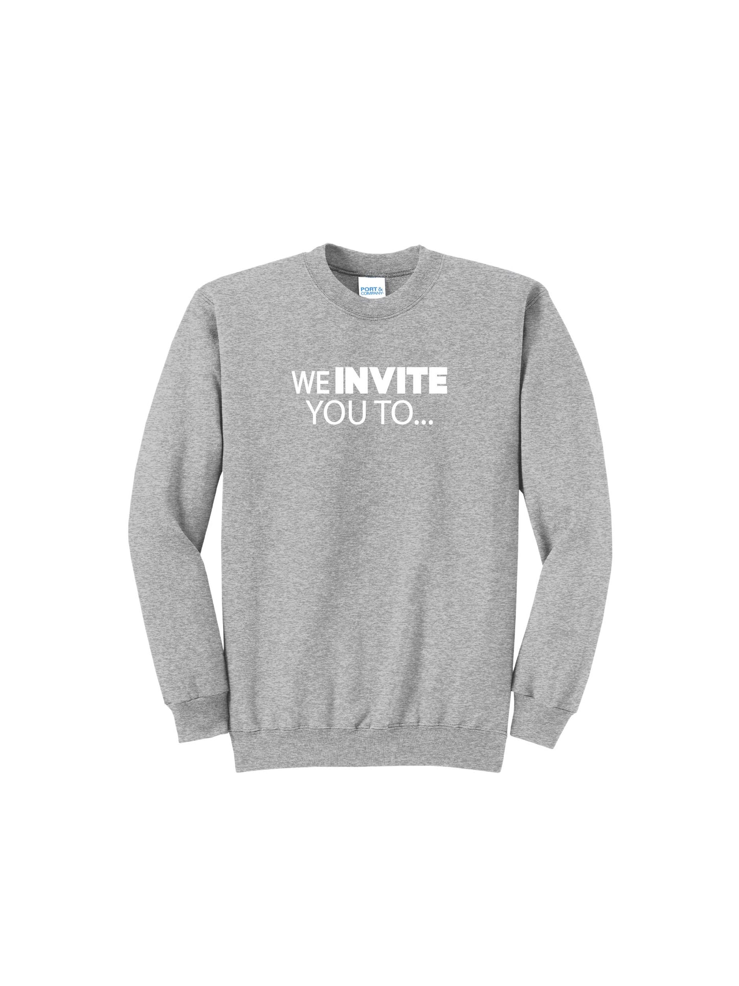 HAC301. Port & Company Core Fleece Crewneck Sweatshirt