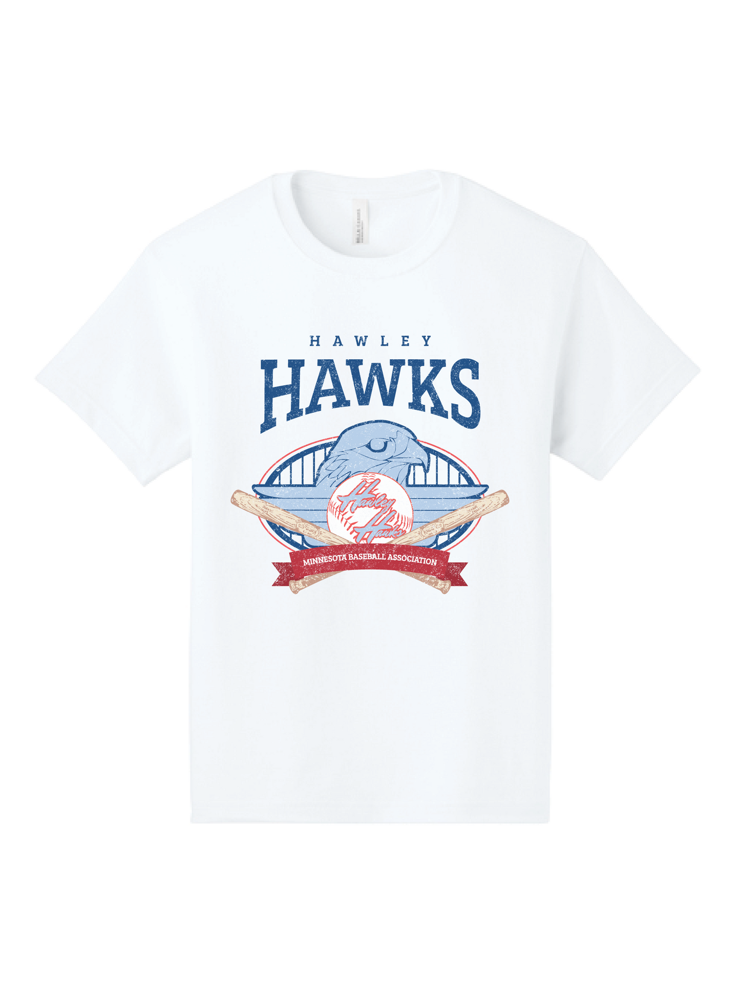 Hawks304. BELLA+CANVAS® Unisex 6-Ounce Heavyweight Tee