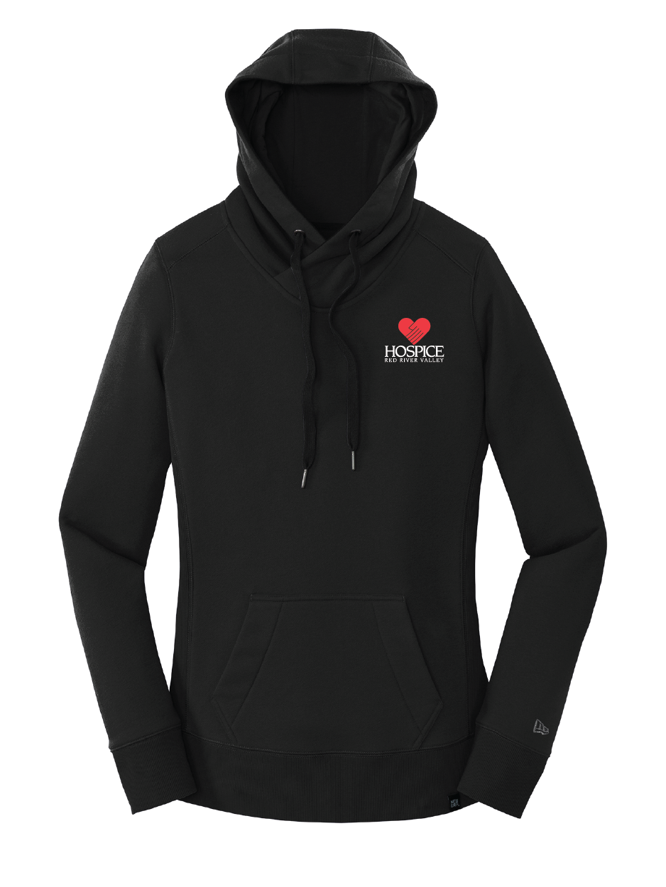 HRRV103. New Era® Ladies French Terry Pullover Hoodie