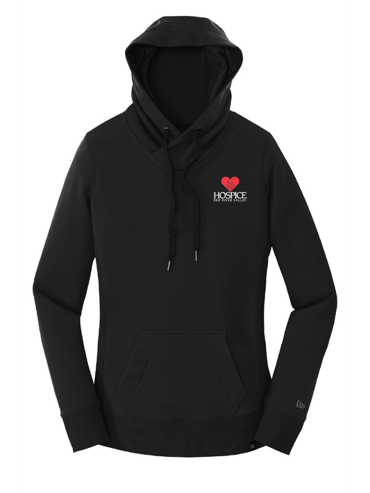 HRRV103. New Era® Ladies French Terry Pullover Hoodie