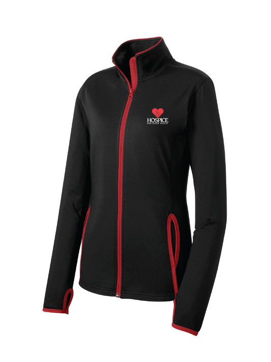 HRRV114. Sport-Tek Ladies Sport-Wick Full Zip Jacket