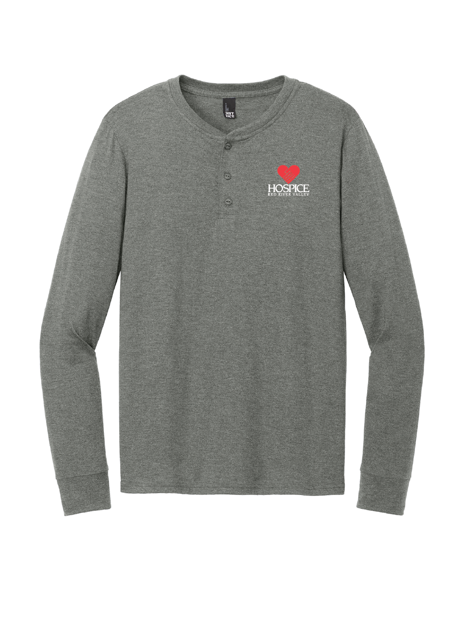 HRRV214. District Perfect Tri Long Sleeve Henley