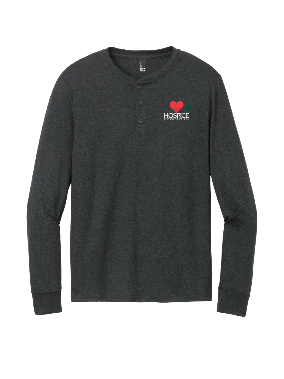 HRRV214. District Perfect Tri Long Sleeve Henley